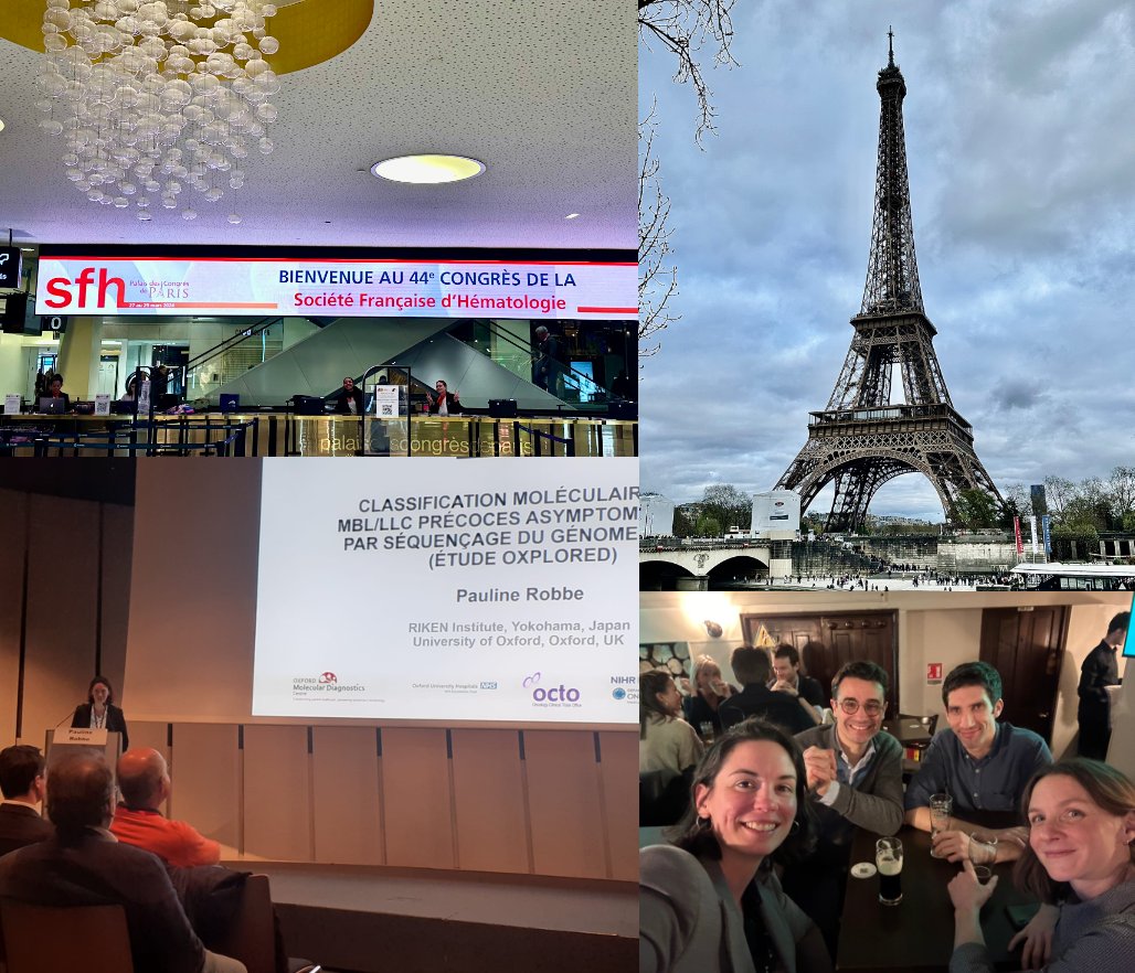 Pleased to have participated in the prestigious French Society of  Hematology Congress last week in Paris. Presented our latest  advancements in molecular classifiers, reconnected with my great French  colleagues, and enjoyed the charms of this beautiful city after six  years!