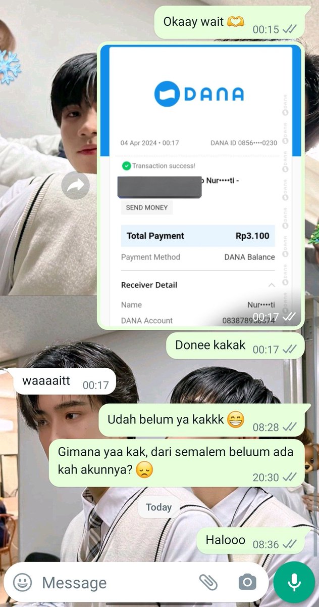 Yaudah ambil aja duit gwe 3k itu 🥴