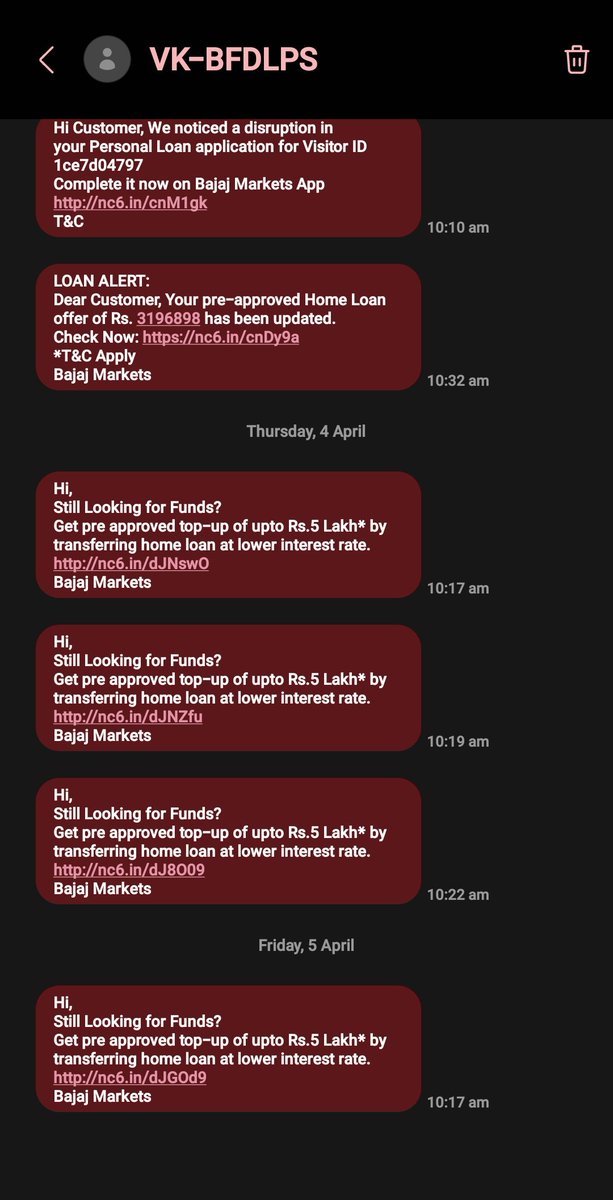munish_sehli's tweet photo. @Bajaj_Finance Hi Aakanksha.
A/C Update: Your Personal Loan offer of Rs.500000 is approved.
Avail now and get it disbursed in just 30 mins https://t.co/CirvrPq0m1
T&amp;C Bajaj Markets

WHAT THE F*CK SHOUKD I DO NOW?
@BajajMARKETS  this is not acceptable. https://t.co/uQkzQap0Qy