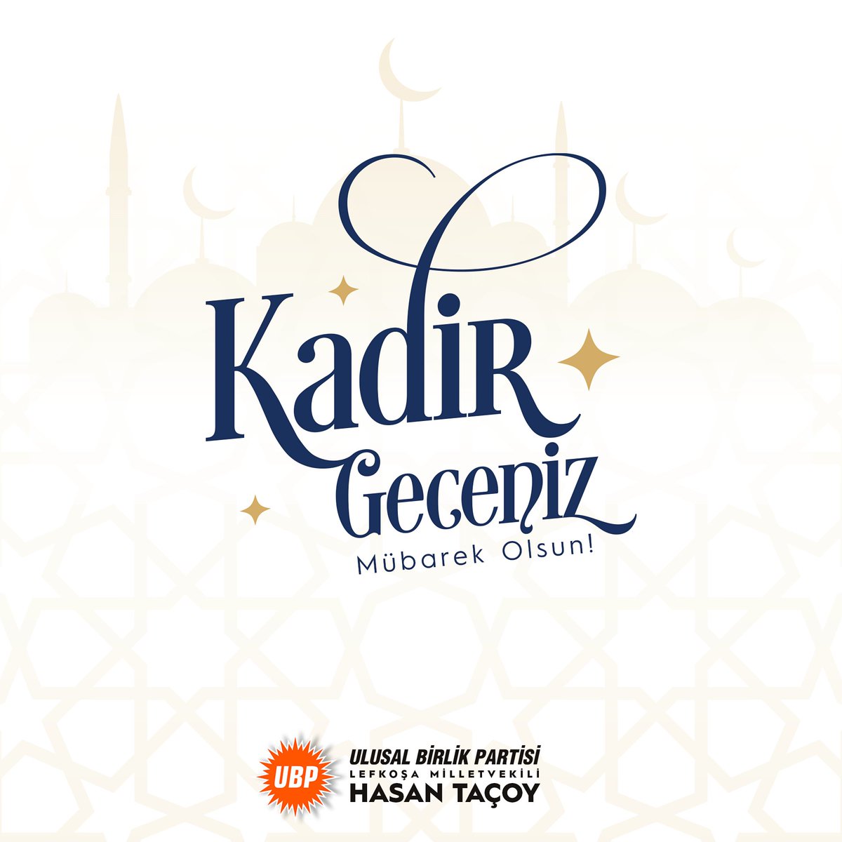 Bin aydan daha mübarek olan Kadir Gecesi’ni idrak et
Mübarek Kadir Gecesi başta ülkemiz ve Anavatanımız Türkiye olmak üzere, tüm İslam Dünyası’na kutlu olsun. #KadirGecesi #KadirGecemizMübarekOlsun
