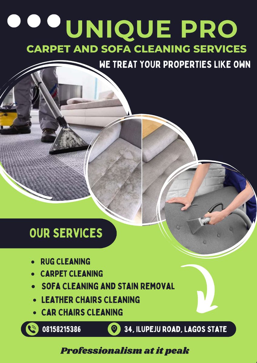 _olayiwolaisa's tweet photo. Upholstery cleaning services can help you get rid of stains and odors. Book with us today
#Enzo #idris #Fatima #Palmer #Badiashille #Ganduje #Trey #Mount #gtbank #Casemiro #Caicedo #zfancy #Anthony #sack #Rashford #penalty #surulere #Alaafin #Dalot https://t.co/xRkHMaDpQP