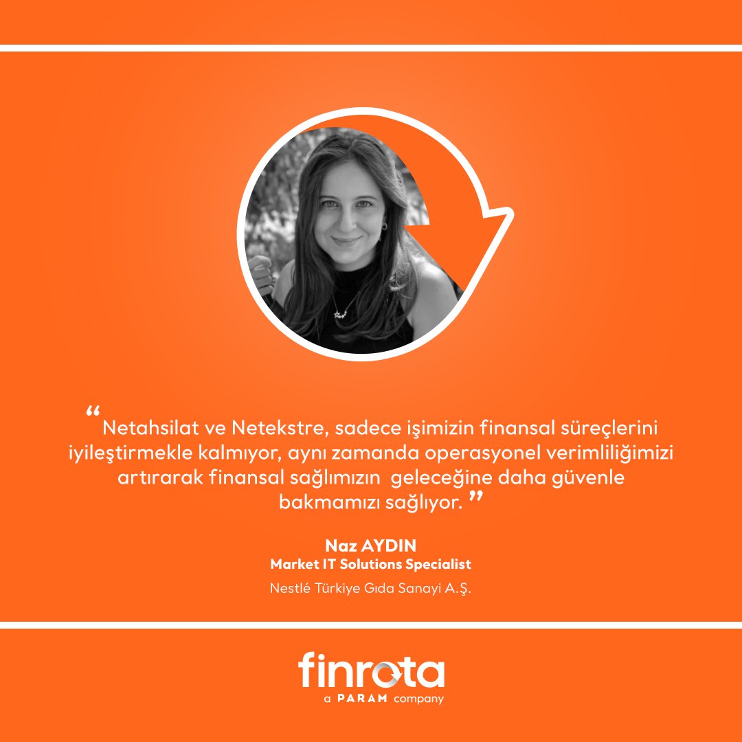 finrotacom's tweet photo. Müşterilerimizin geri bildirimleri, iş süreçlerimizi geliştirmek için son derece değerlidir. Nestle şirketinde Market IT Solutions Specialist Naz Aydın’a ve tüm Nestle ekibine teşekkür ediyor, başarılar diliyoruz. 😊
#Finrota #OnlineTahsilat #AçıkBankacılık #Netahsilat #NetEkstre https://t.co/zOI7KSEHiX