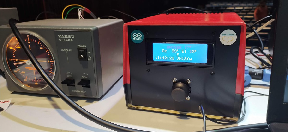 Pour le contact <a href="/ARISSFR/">ARISSFR</a> j'ai assemblé une commande de rotor développé par K3NG. Le design du PCB est l'oeuvre de <a href="/marcolanie/">marcolanie</a>