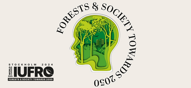 Du vet väl om att den skogliga IUFRO World Congress kommer till Stockholm i juni 2024? Temat är Skogar & samhälle mot 2050. Läs mer på IUFRO:s webbplats, där du även kan anmäla dig. @SLU #skog #agenda2030 #IUFRO2024 iufro2024.com