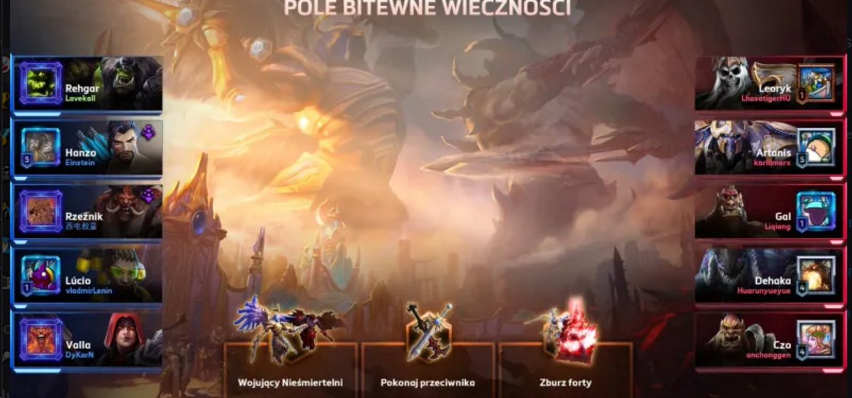 waiting for <a href="/BlizzHeroes/">Heroes of the Storm</a> to fix players being able to hold storm league queues hostage on EU with 5 stacks like this. The player-base is being forced to do customs or queue for unranked lobbies its super insane