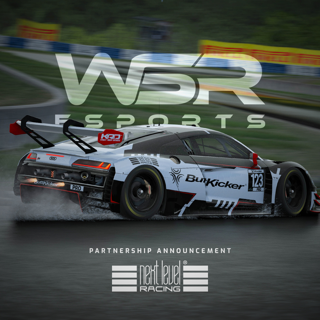 nextlvlracing's tweet photo. Next Level Racing and WSR Esports, a leading iRacing team linked to World Sim Racing, have formed an exciting new partnership. This collaboration will allow Next Level Racing to support WSR Esports drivers in upcoming events and leagues, creating promising opportunities for both organizations in the world of virtual racing.

View the NLR Range: https://t.co/Ee2XQOkrwh
Learn More About WSR: https://t.co/ZJfYR7pfV9

@WSR_Buttkicker

#SimRacing #WorldSimRacing #NextLevelRacing
