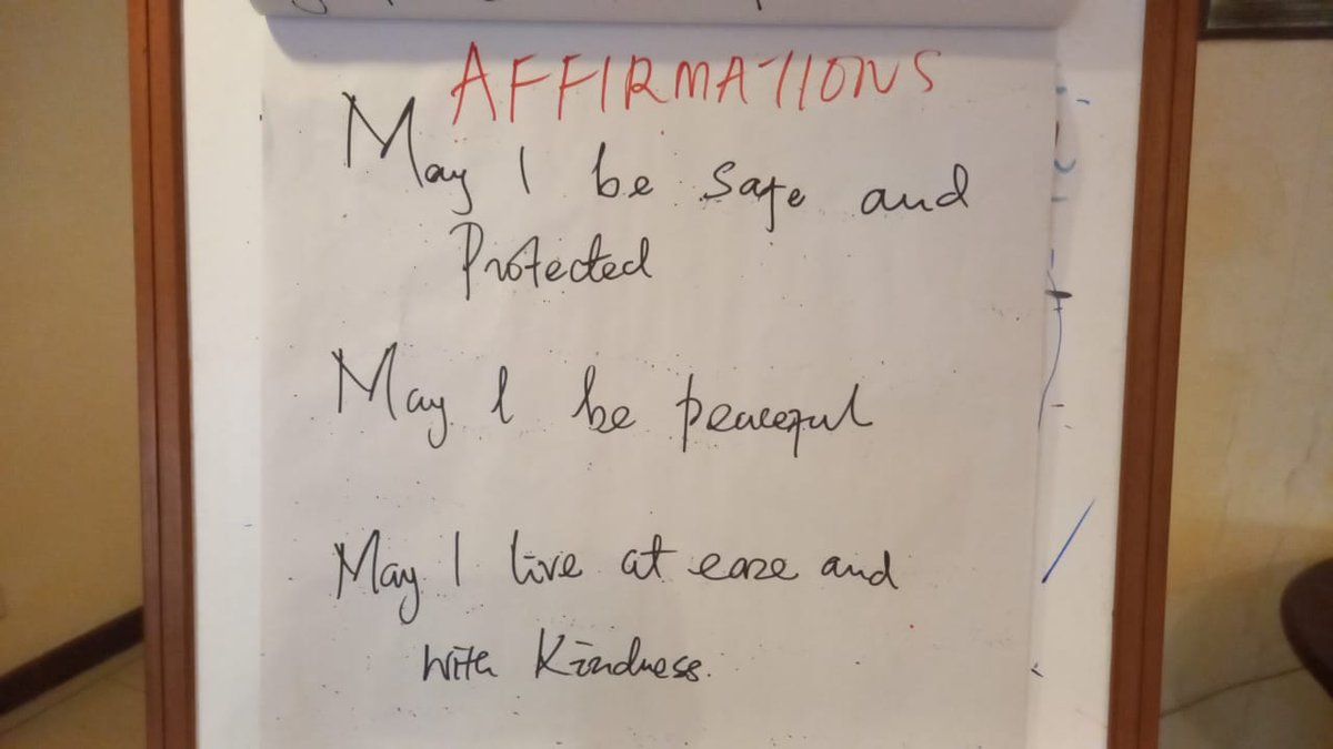 Day 2 of the debrief begins with affirmations to the community members, journalists & civil actors who courageously illuminated the Shakahola massacre. Your dedication to truth and informing our society echoes beyond borders. #wellnessandresilience