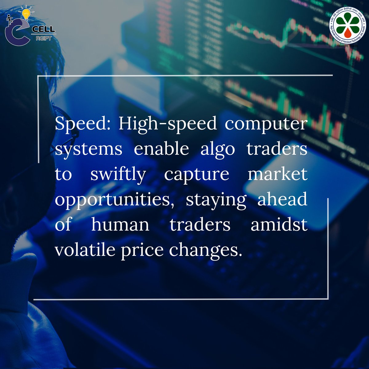 ecell_rgipt's tweet photo. ✨Dive into the world of Algorithmic Trading!📈Are you ready to explore the fascinating world of algo trading? Drop a comments if you're intrigued!

#AlgorithmicTrading #AlgoTrading #ecell #ecellrgipt #ecell_rgipt #Finance #Investing #StockMarket #TradingStrategies https://t.co/RTIMT2XW41