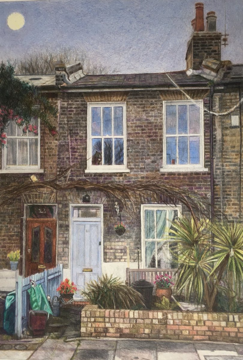 'Jane’s House’ (2021) by Doreen Fletcher doreenfletcherartist.com