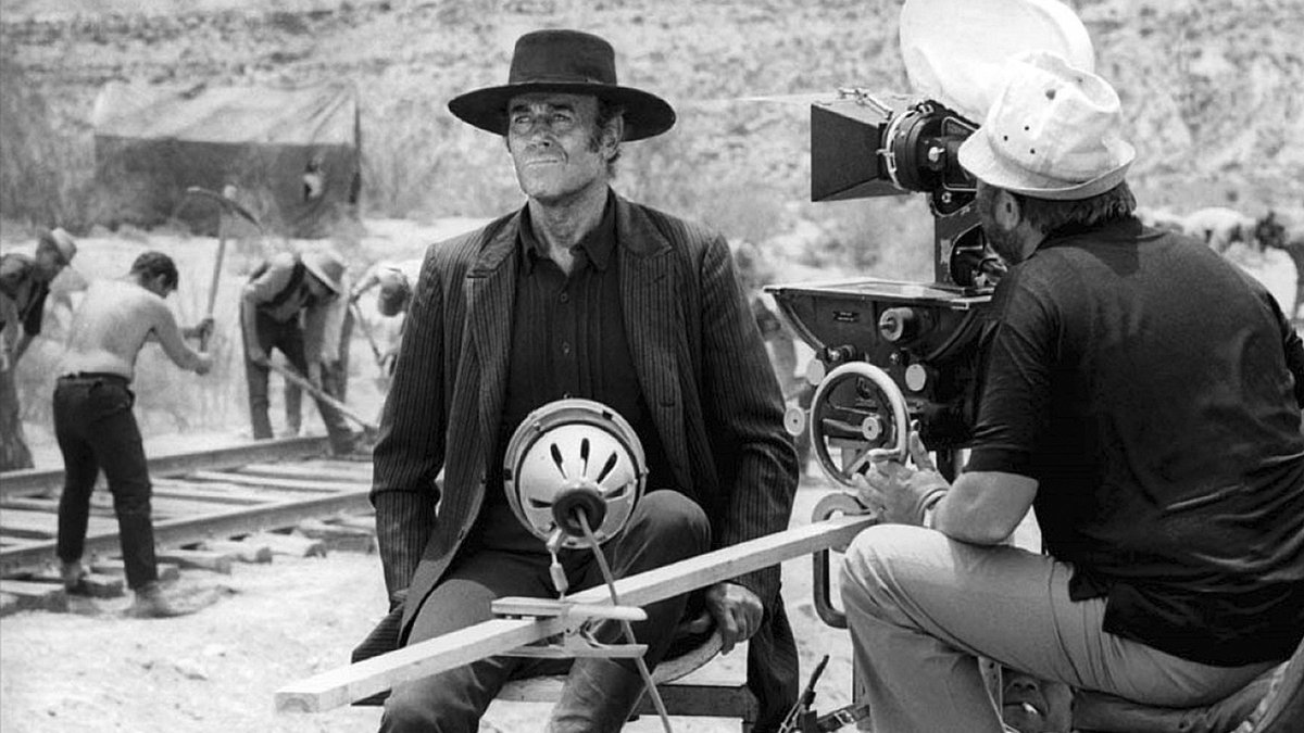 #BehindTheScenes of #OnceUponaTimeintheWest
🎥🎬

#SergioLeone #HenryFonda #ClaudiaCardinale #CharlesBronson #western #spaghettiwetern #makingof