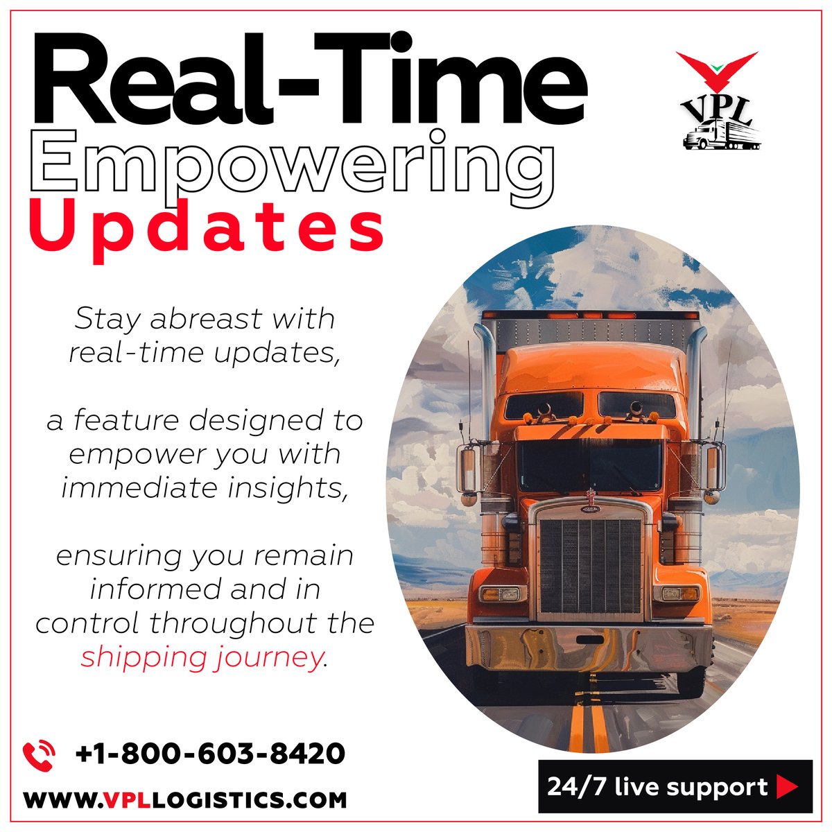vpllogistics's tweet photo. Real-Time, Empowering Updates

#vensplailogistics #vplfreights #freights https://t.co/ntWQ3rV0KF