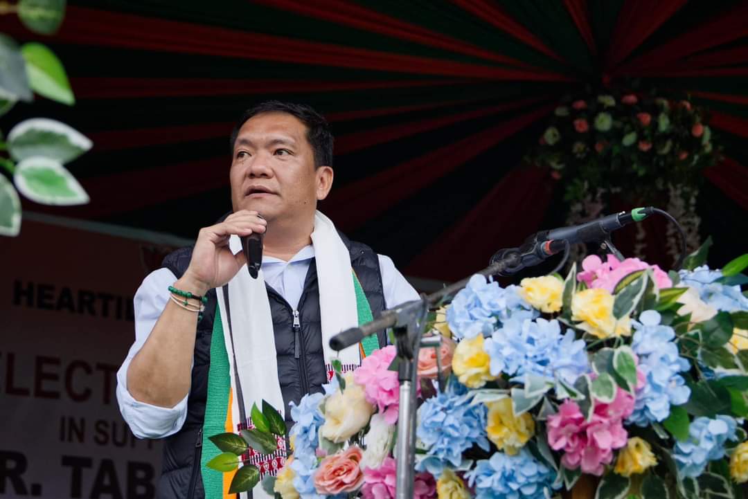 ErTaba_Tedir's tweet photo. Heartfelt gratitude to all for the successful rally in Keyi Panyor! Special thanks to CM @PemaKhanduBJP ji, DCM @ChownaMeinBJP, and elected BJP MLAs. Your support is invaluable. https://t.co/D3VhoO3N8c