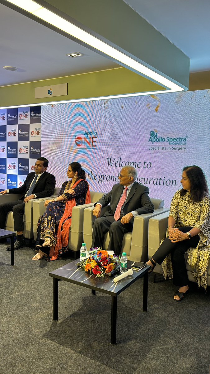 apollospectra's tweet image. The special guest has made their entrance! @MirzaSania 

#ApolloSpectra #PusaRoad #Launch #HealthcareRedefined #SimplifyingCareInHealthcare