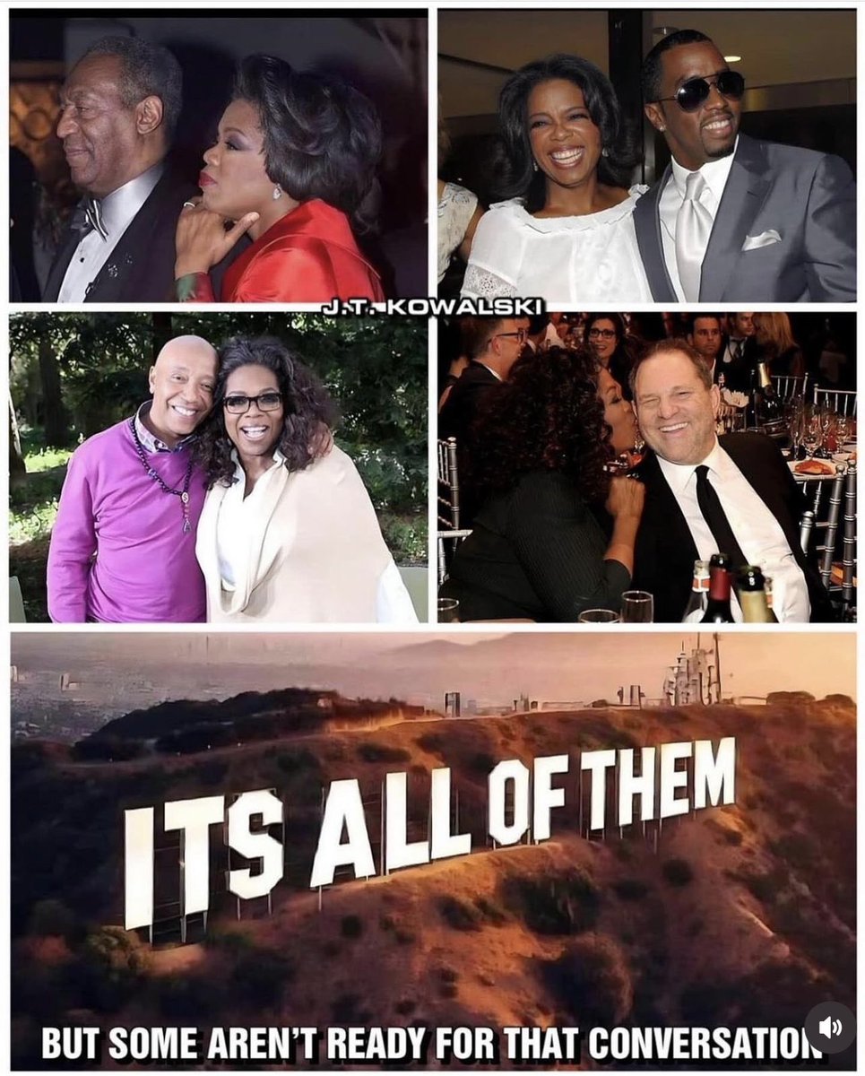 Oprah seems to be connected to all these evil men yet she hasn’t been investigated. What are your thoughts on this? 🤔