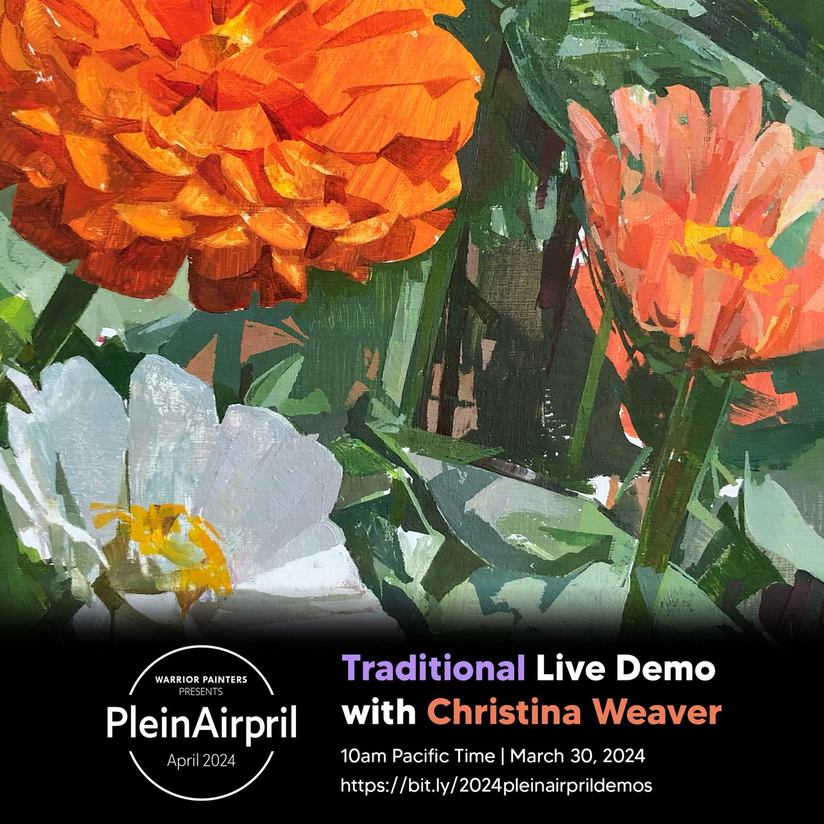 Christina Weaver's live demo recording is up! If you missed the live, sign up now to access the recording 🥳