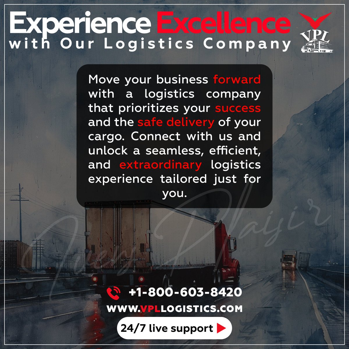 Experience Excellence with Our Logistics Company

#freight #TransportationServices #freightagent