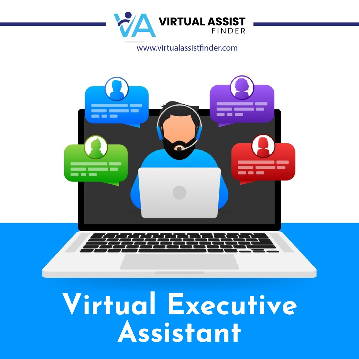 Vrtlassistfindr's tweet image. Maximize productivity and minimize workload with our virtual executive assistant services. Get personalized support for scheduling, inbox management, and more. Focus on what matters most! 📈💻
.
.
#virtualexecutiveassistant #virtualassistfinder #virtual