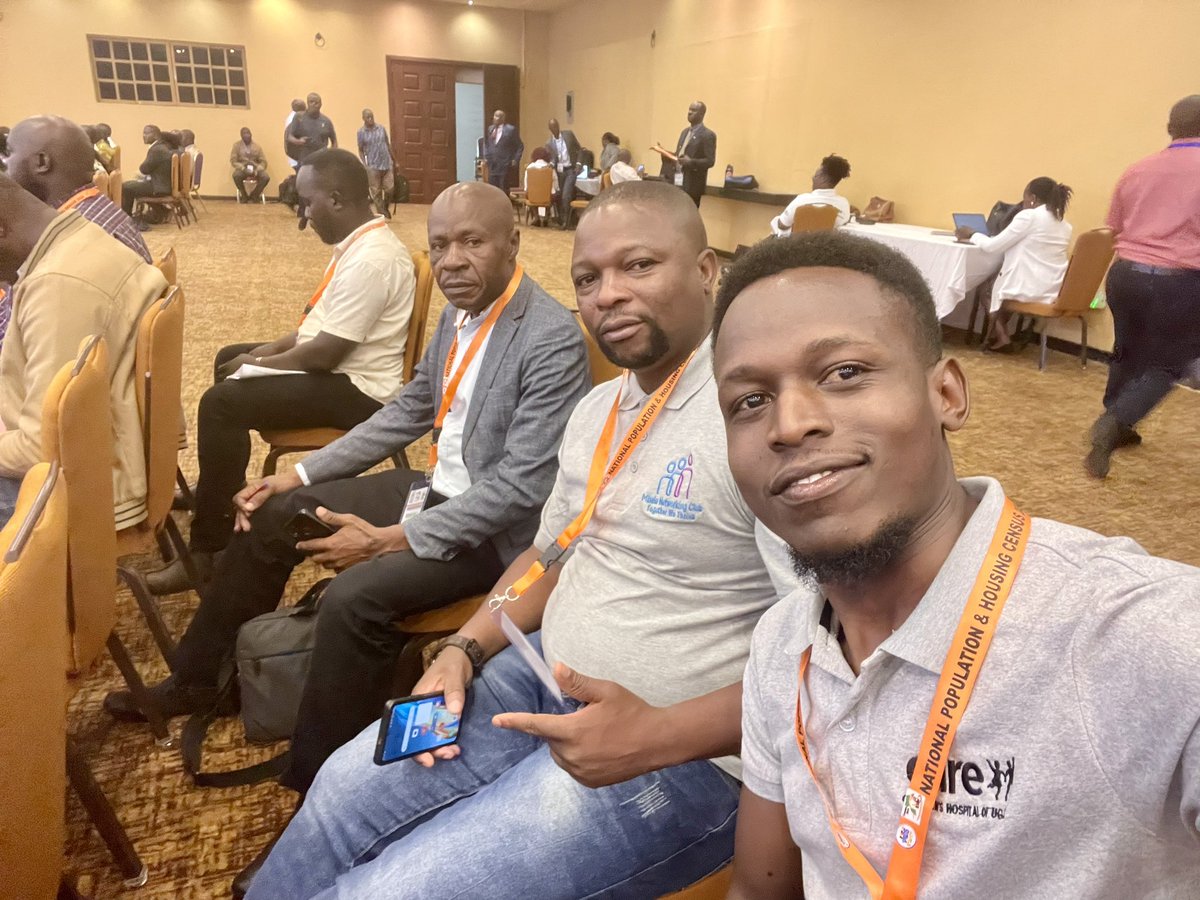 Representing @NamisindwaDLG as the DITO, together with DCO and ADCO at the 9-day ToT workshop organized by @StatisticsUg at Speke Resort Munyonyo in preparation for this year’s National Population Census 2024. It matters to be counted✌🏿 #UgandaCensus2024