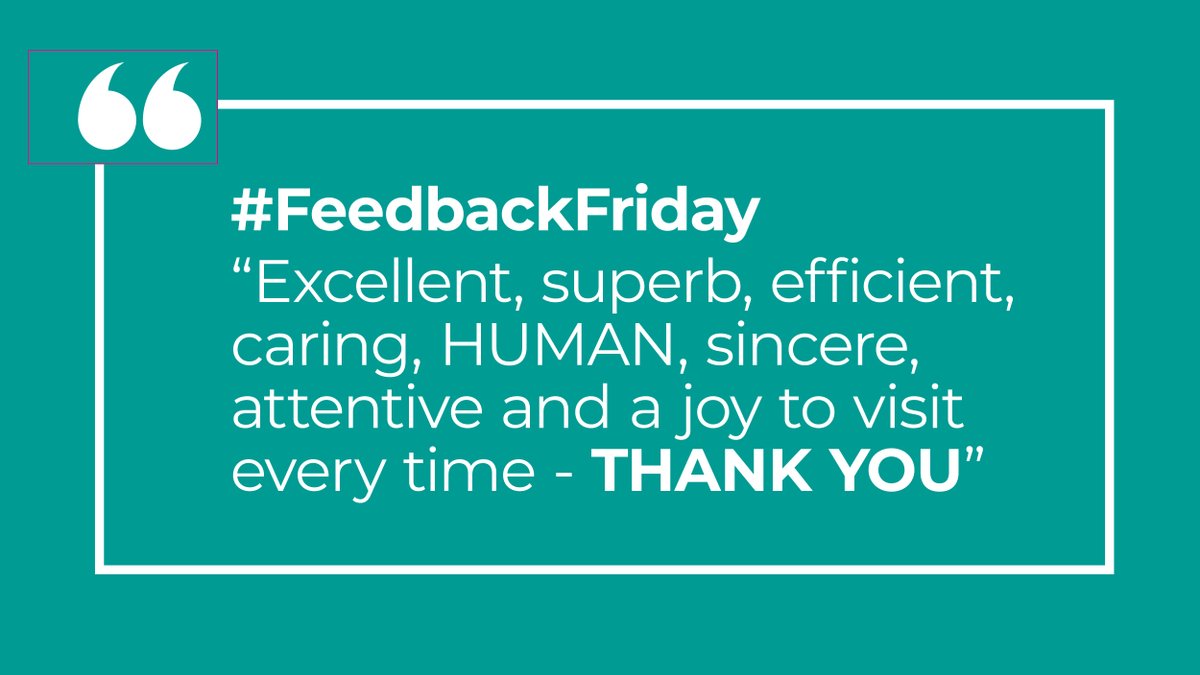 Every Friday we will share a little snippet of feedback from one of our patients. Here at Accelerate, we are on a mission to improve the lives of patients with lymphoedema and wounds. Find out more about how we are fulfilling this mission acceleratecic.com/about/ #feedbackfriday