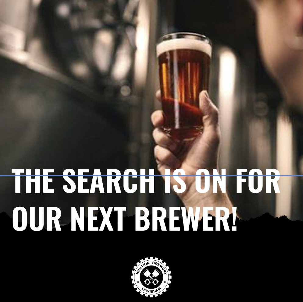 Our current Brewer is retiring at the end of April so if you're interested in working for Ignition or know someone who is, check out the job description via our website. bit.ly/43JjqhY The more beer we sell, the more jobs we create.