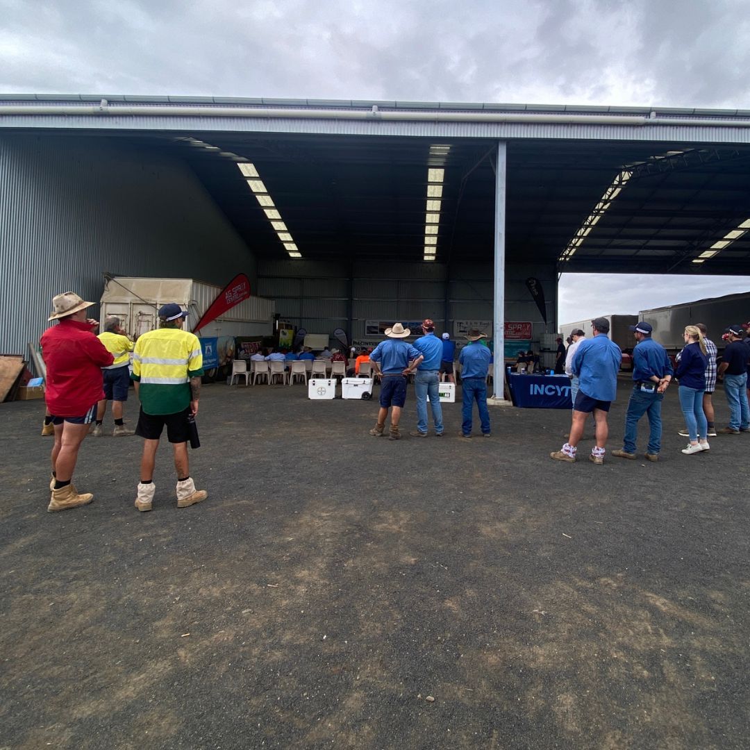 The team has been on the road visiting our participants and Host farmers! Last week Haylee headed out to Narrabri and Moree to see some of our 2024 participants and finished the week speaking about the program at the Macintyre Cotton Field Day for 2024 🌱 #AgCAREERSTART