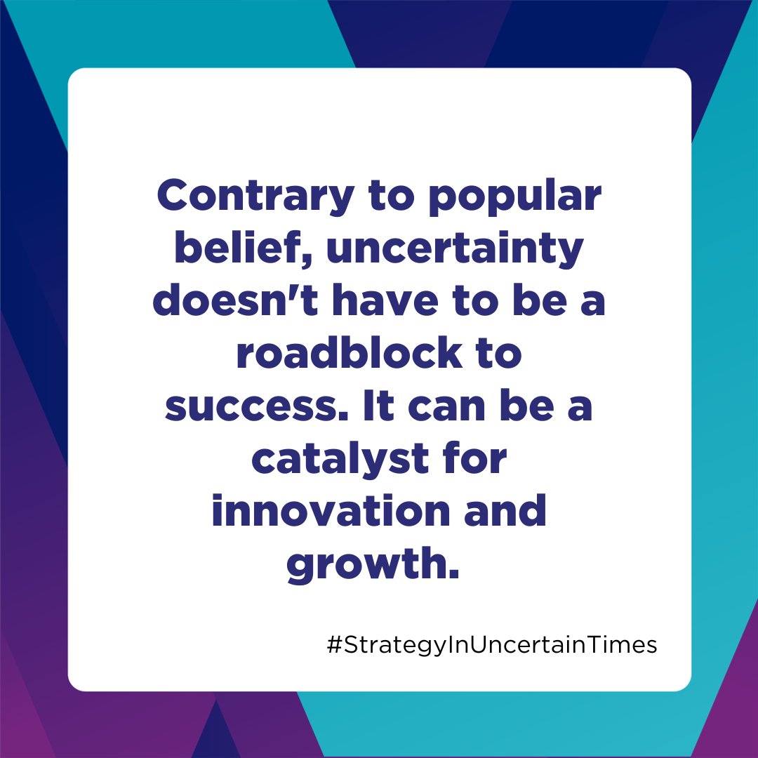 Share your thoughts on how uncertainty can be turned into a competitive advantage. We can't wait to hear your ideas! #StrategyInUncertainTimes #VlerickBusinessSchool