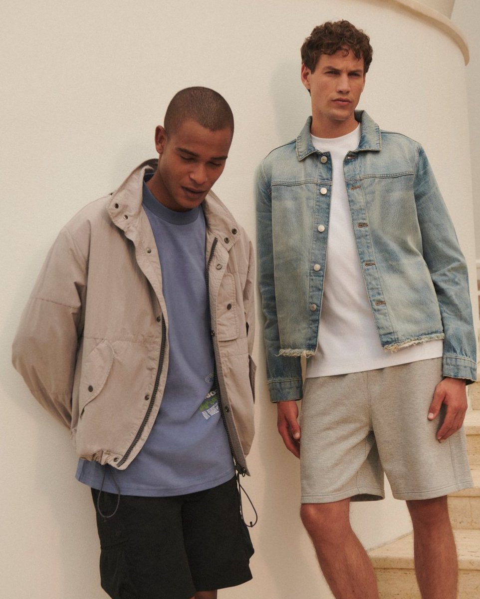 Easy Spring outfits at @riverislandman 😎 Whether its denim you're after and lightweight jackets or shorts and shirts perfect for packing. Going broad or staying in the UK - your wardrobe will be sorted.

#ImWearingRI #Menswear #MensFashion