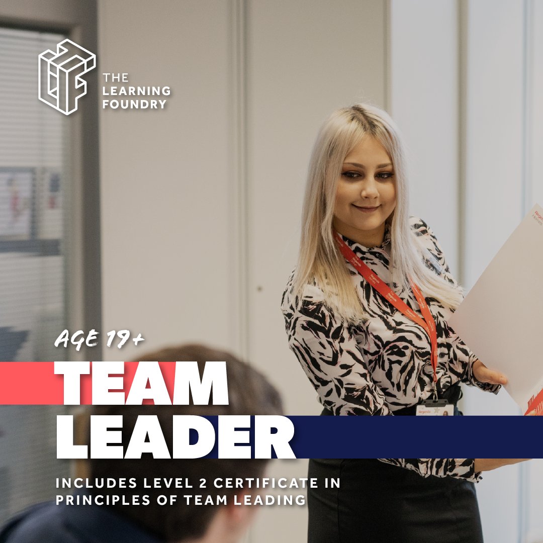 We’ve got fully-funded leadership training starting soon at The Learning Foundry! Eligible for anyone 19+ in the Liverpool City Region. Sessions will be delivered online every Tuesday between 2pm - 5pm, for 8 weeks, starting 9th April. Find out more: ow.ly/u1gF50R7lNR