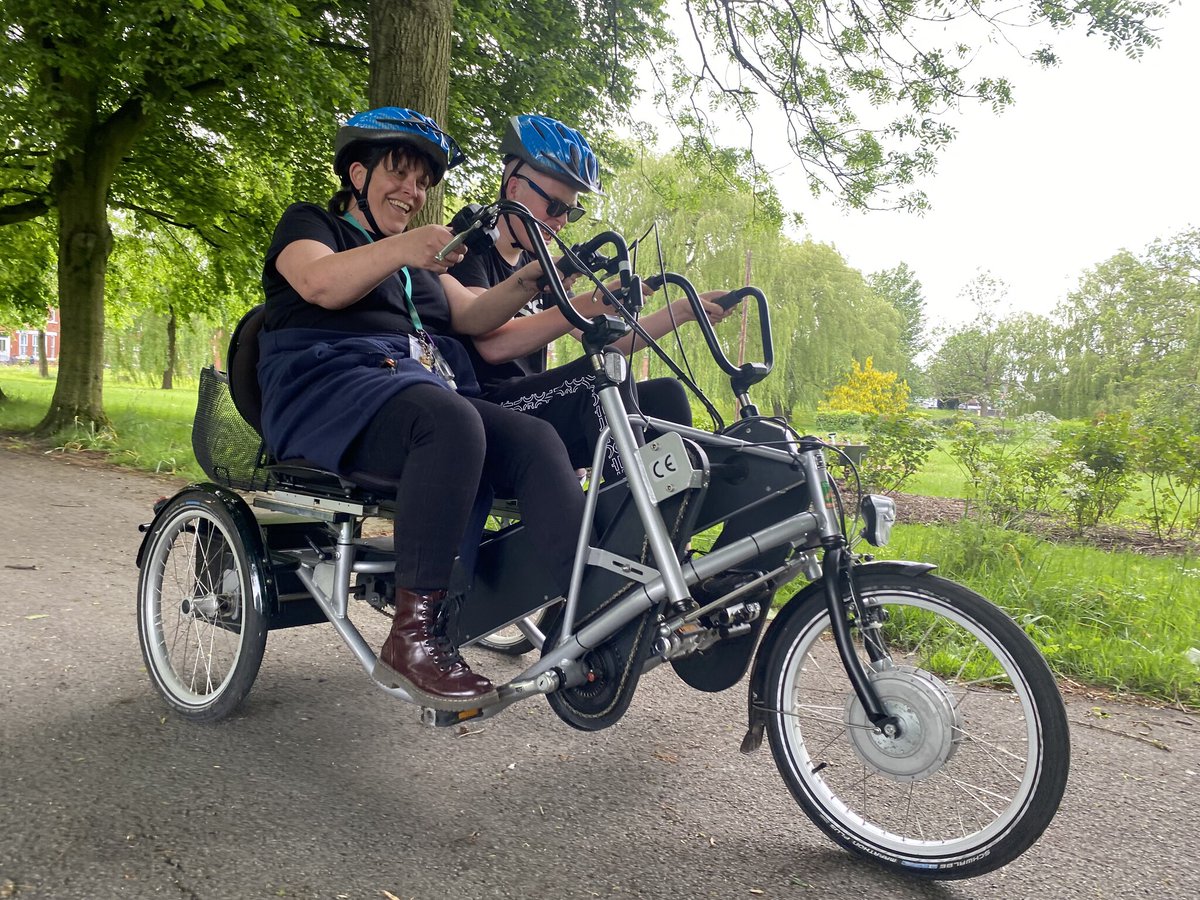 Wow! What an incredible day out! Join @WfACharity for a FUN PACKED open day next week! 🚴 Join us 📅 Tues 9 April 11 am - 3 pm 📍Debdale Park More: wheelsforall.org.uk/latest-news/wh… Register 👉 caroline.powrie@wheelsforall.org.uk #PedalMorein24 #WheelsForAll #MoveYourWay