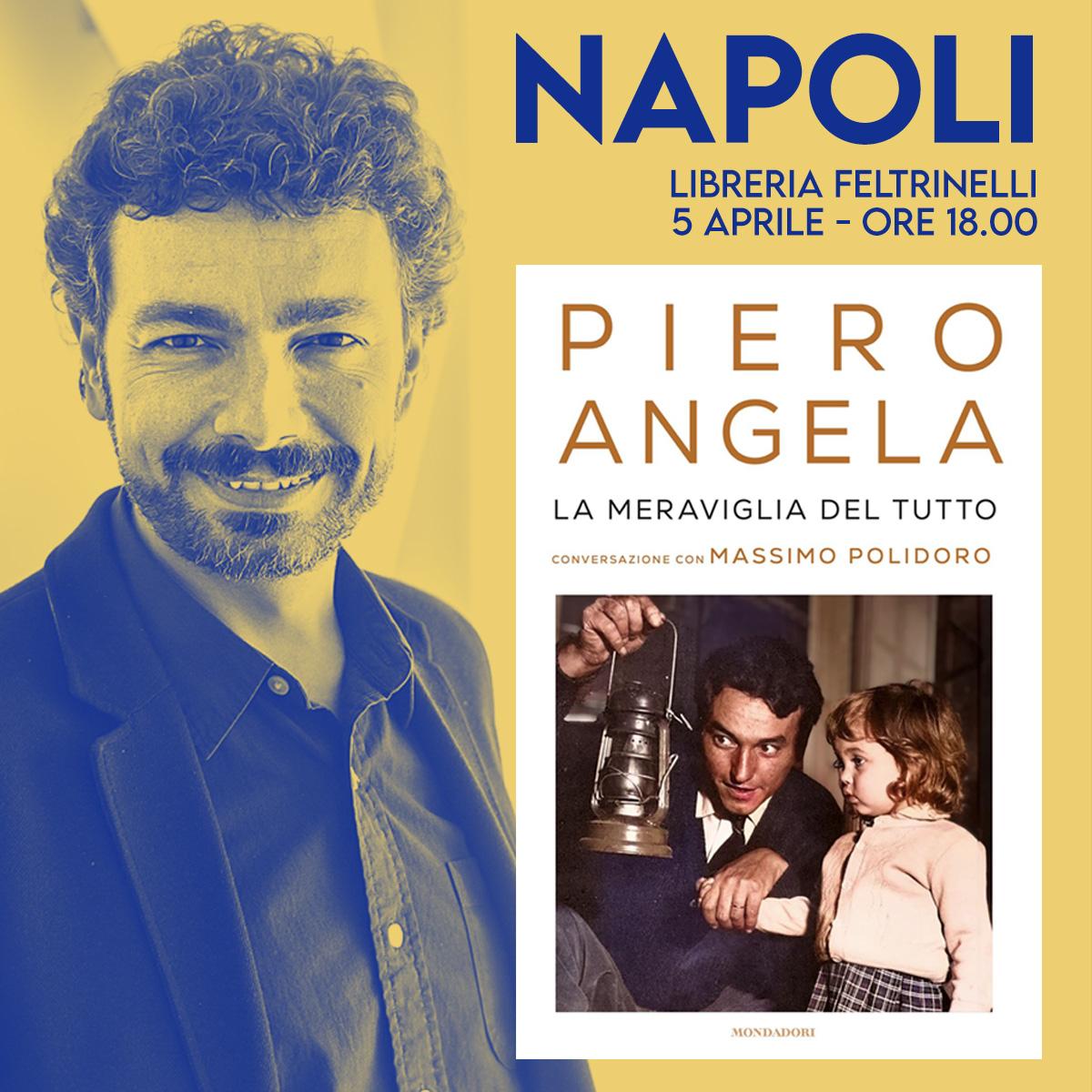 Questa sera sarò a Napoli, alla Libreria Feltrinelli (Via Santa Caterina), presenterò 'La meraviglia del tutto' con Cristina Marra. Vi aspetto! bit.ly/49olfCg