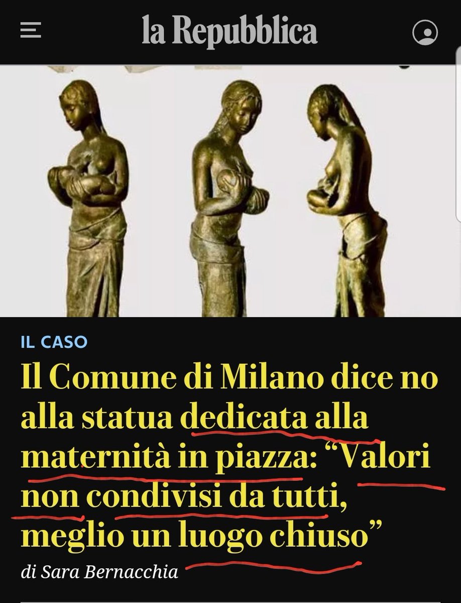 Beh certo, una MAMMA che ALLATTA per i #sinistri è una vergogna da esporre solo al chiuso! 🤬🤮 Non dico che dobbiate scomparire dalla faccia della terra ma dalle liste elettorali di tutta Italia si! #fateschifo