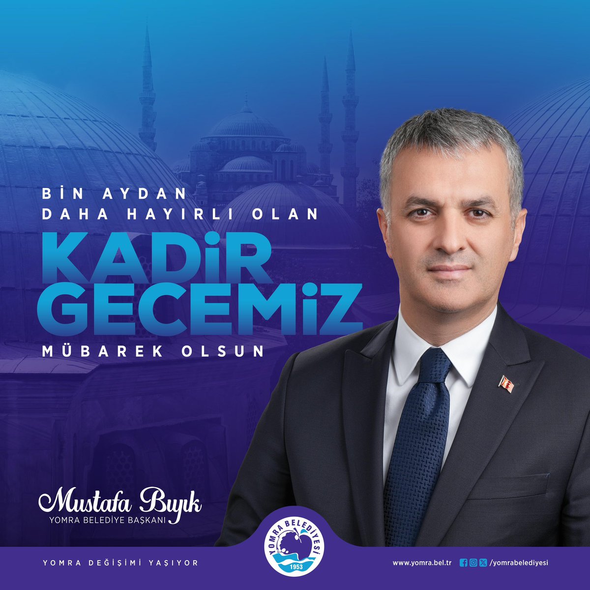 Kalplerimiz bir, dualarımız bir. Bin aydan daha hayırlı olan Kadir Gecesi'nin İslam alemi ve tüm insanlık için hayırlara vesile olmasını diliyorum. Kadir Gecemiz ve Cumamız mübarek olsun.