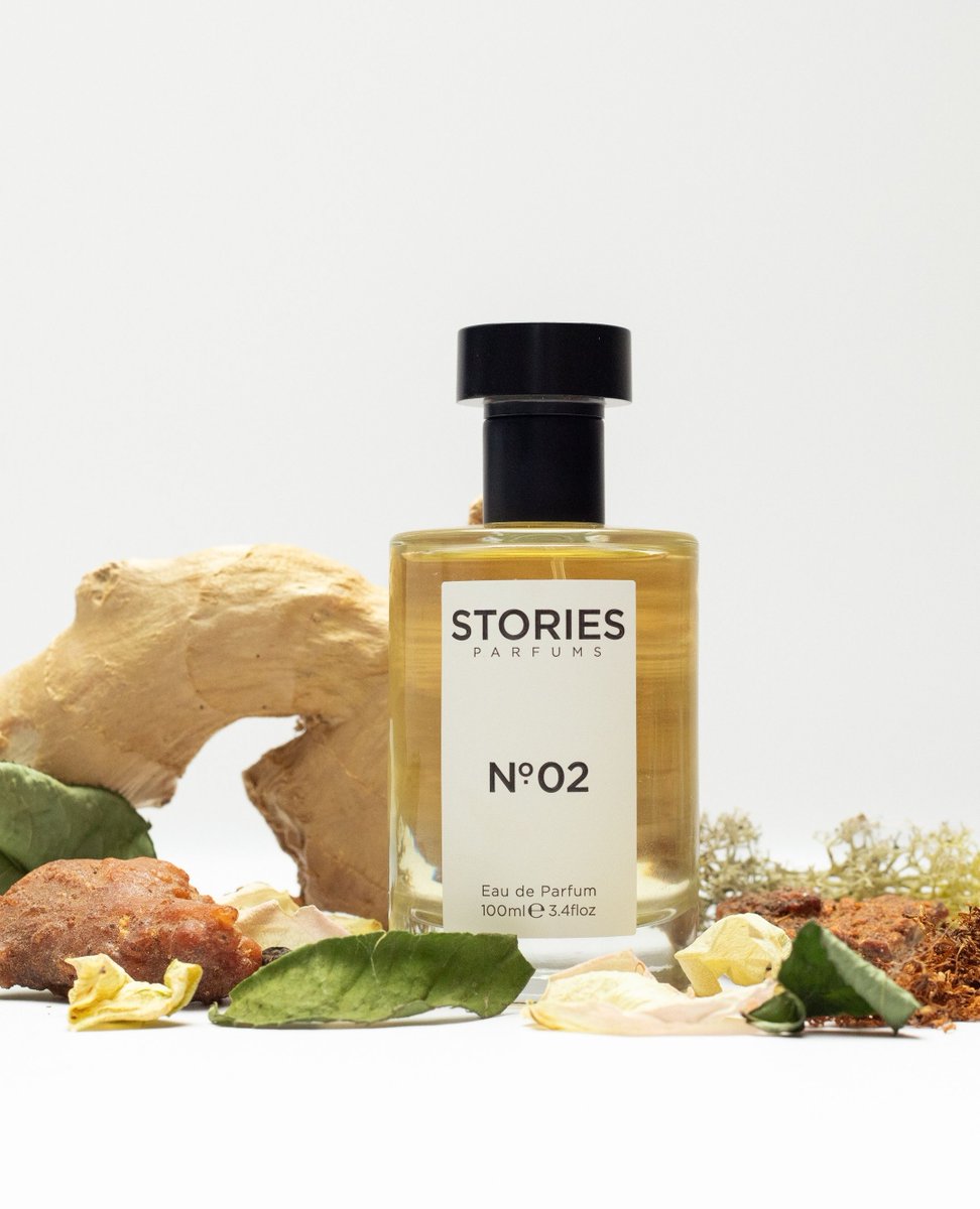 STORIES Nº.02 opens with Bulgarian Rose, spiced with ginger, cardamom and green tea. Honey Tobacco tones and Opoponax, Tonka Bean and Patchouli enhance the perfume, rendering it unforgettable. Explore here! bit.ly/STORIES02 #Fragrance #NumberedNotNamed #Ingredients