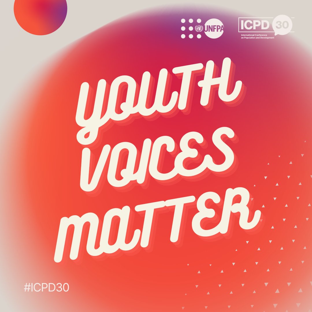 Young people are changing the world by: 🕊️ Standing up for peace 🌎 Leading on #ClimateAction 📢 Demanding their right to bodily autonomy See how @UNFPA is ensuring their voices are heard at the Global Youth Dialogue in #Benin: unf.pa/gyd #ICPD30 #GlobalGoals