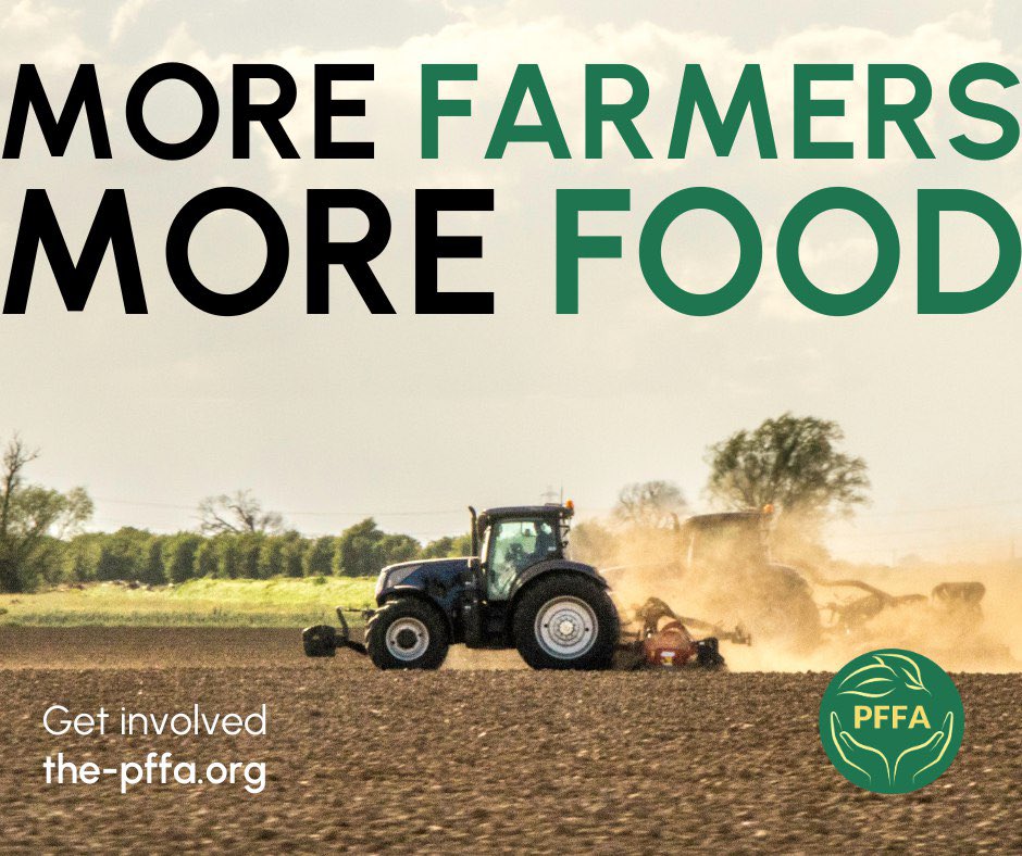 MORE FARMERS, MORE FOOD!! We are on a mission to help: 🔥 More small, mixed farms come to life! 🔥 Build REAL infrastructure at community level so farmers can deal direct 🔥 Gain more local producers and processors #MoreFarmersMoreFood Learn more: the-pffa.org/more-farmers-m…