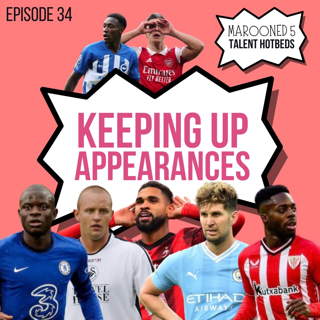 Episode 3️⃣4️⃣ This week, inspired by @AthleticClub’s upcoming final, we discussed the most successful talent hotbeds - areas which seem to produce top level players. We also have all of our usual games with varying levels of professionalism. 🌳 linktr.ee/keepingupapps