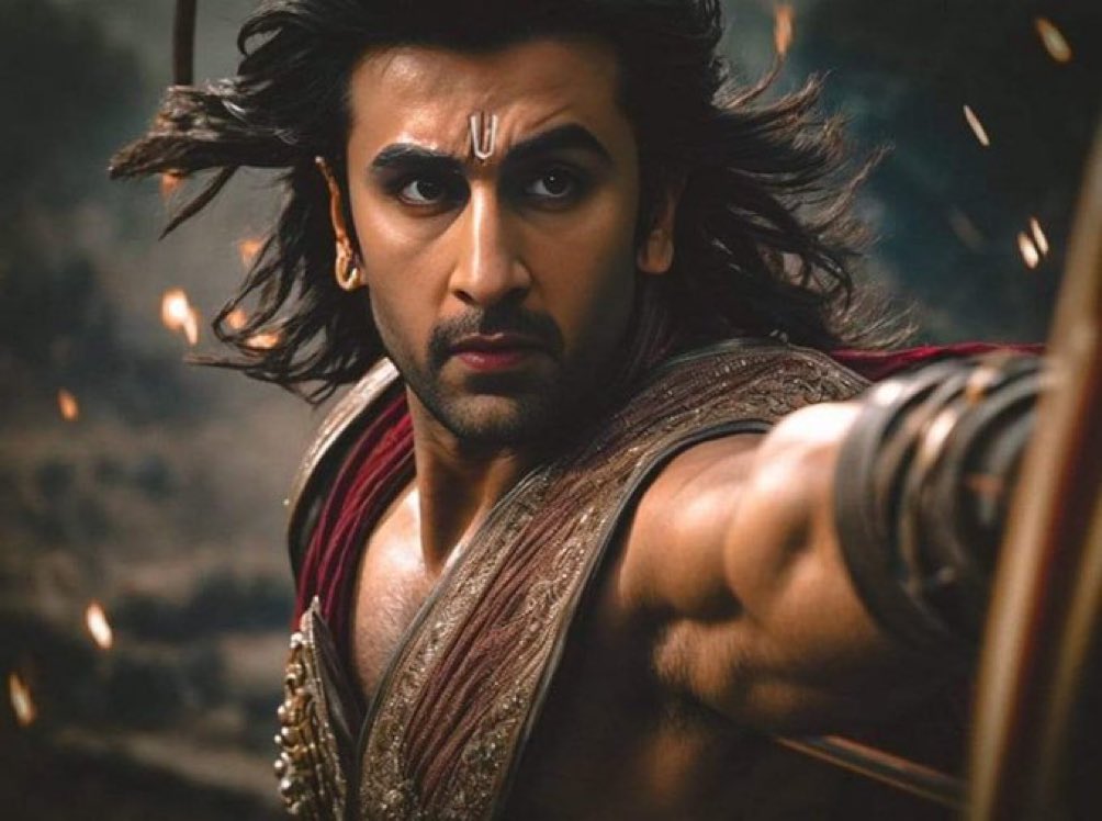 letscinema's tweet photo. BIG NEWS: Oscar Winners A.R. Rahman and Hans Zimmer to score for Ramayana film adaptation starring Ranbir Kapoor, Sai Pallavi and Yash. 

This will mark the Indian debut of legendary Hans Zimmer. https://t.co/Sz7h0R6zjr
