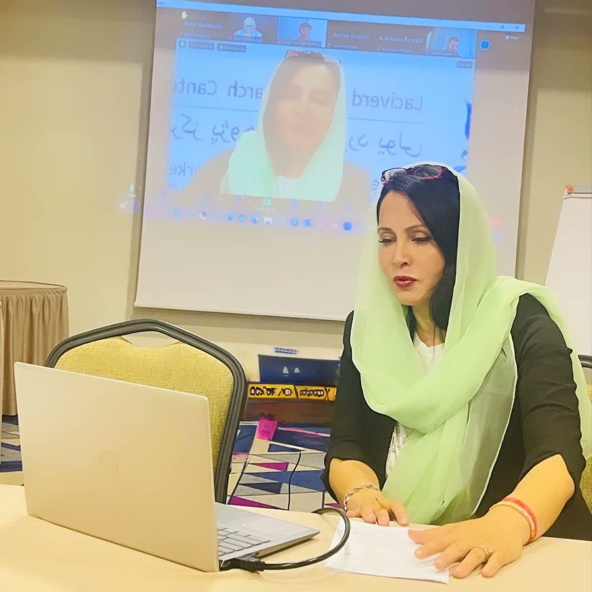 abd_faez's tweet photo. An online consultation meeting of the LYRC was held with a group of civil activists and academic figures to examine the current situation in Afghanistan and the need to focus on solutions to move from the current situation to the desired one through scientific research. https://t.co/YrAD5VEUod