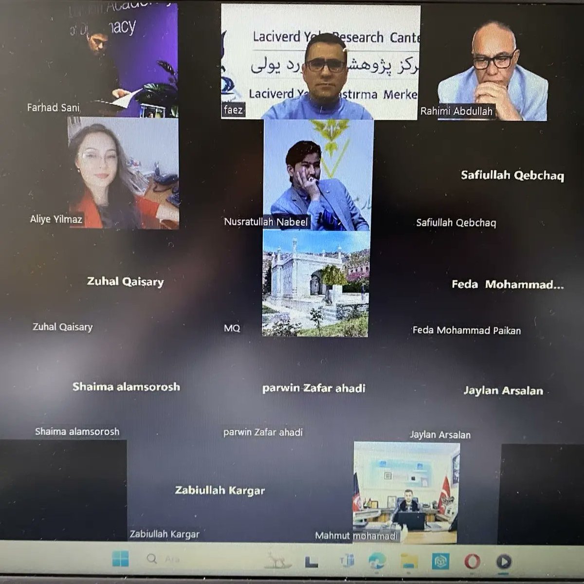 abd_faez's tweet photo. An online consultation meeting of the LYRC was held with a group of civil activists and academic figures to examine the current situation in Afghanistan and the need to focus on solutions to move from the current situation to the desired one through scientific research. https://t.co/YrAD5VEUod