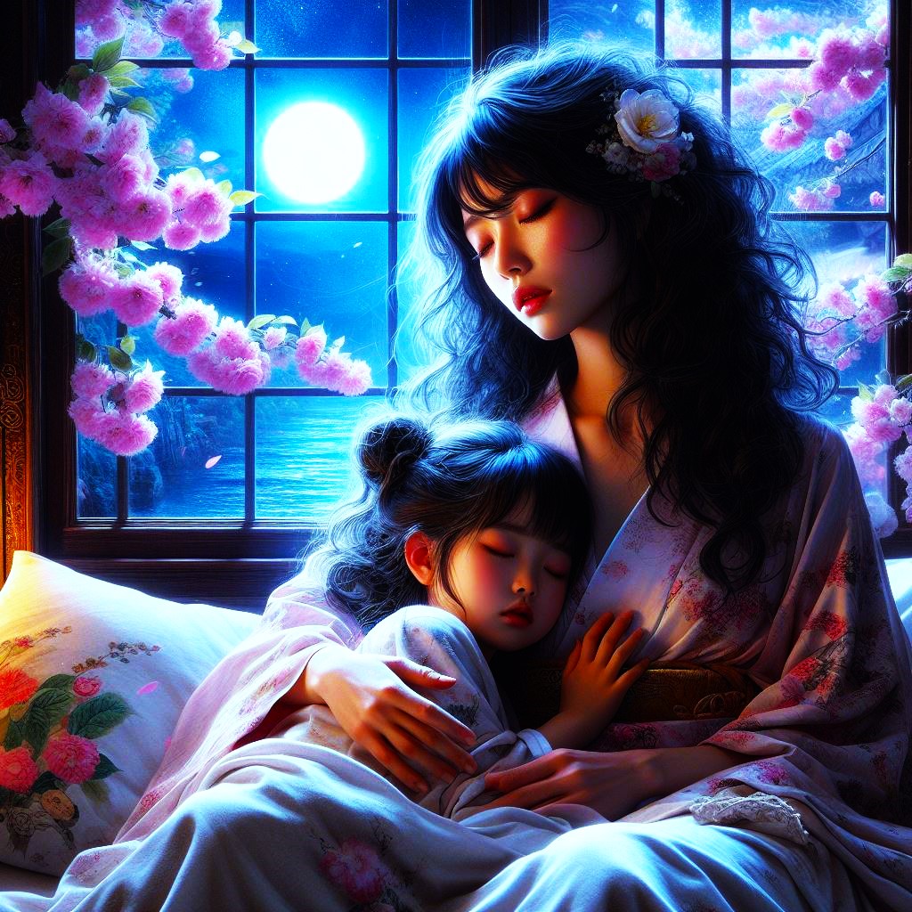 DigitalArtKyiv's tweet photo. Peaceful sleep and serenity of the night. #DigitalArt #JapaneseCulture #Lullaby #DigitalDrawing #HappinessInArt #ArtInspiration #LullabyMagic #HappinessInColors #ArtInspiration #ArtisticExpression #DigitalArtistry #Digital Painting #JapaneseBeauty #aiartwork #aiart https://t.co/Eo82dLk1Hy