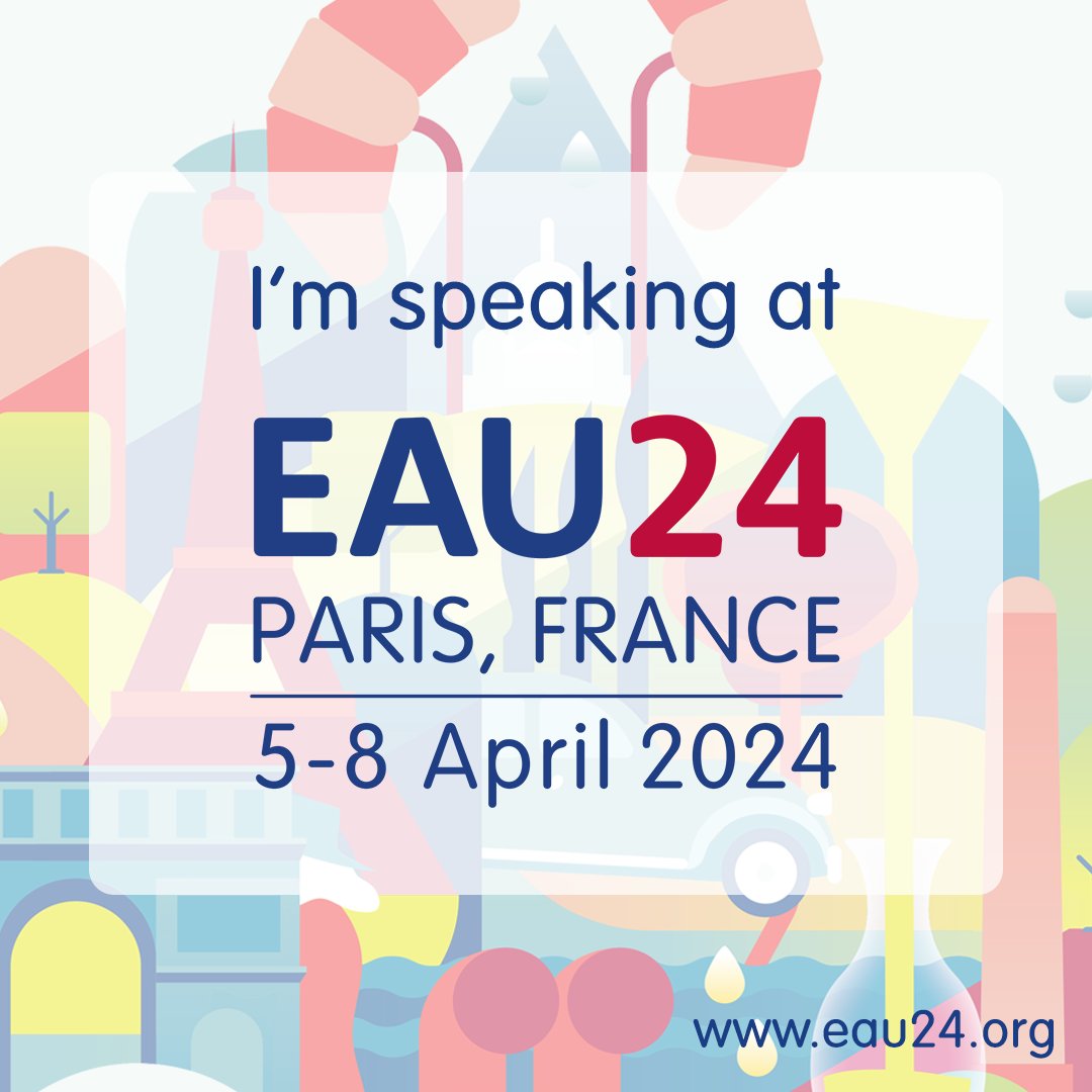 Great to be in Paris for the #EAU24 to present contemporary results from our ongoing work at P-Lab from @PennUrology @PennLDI @PennCancer