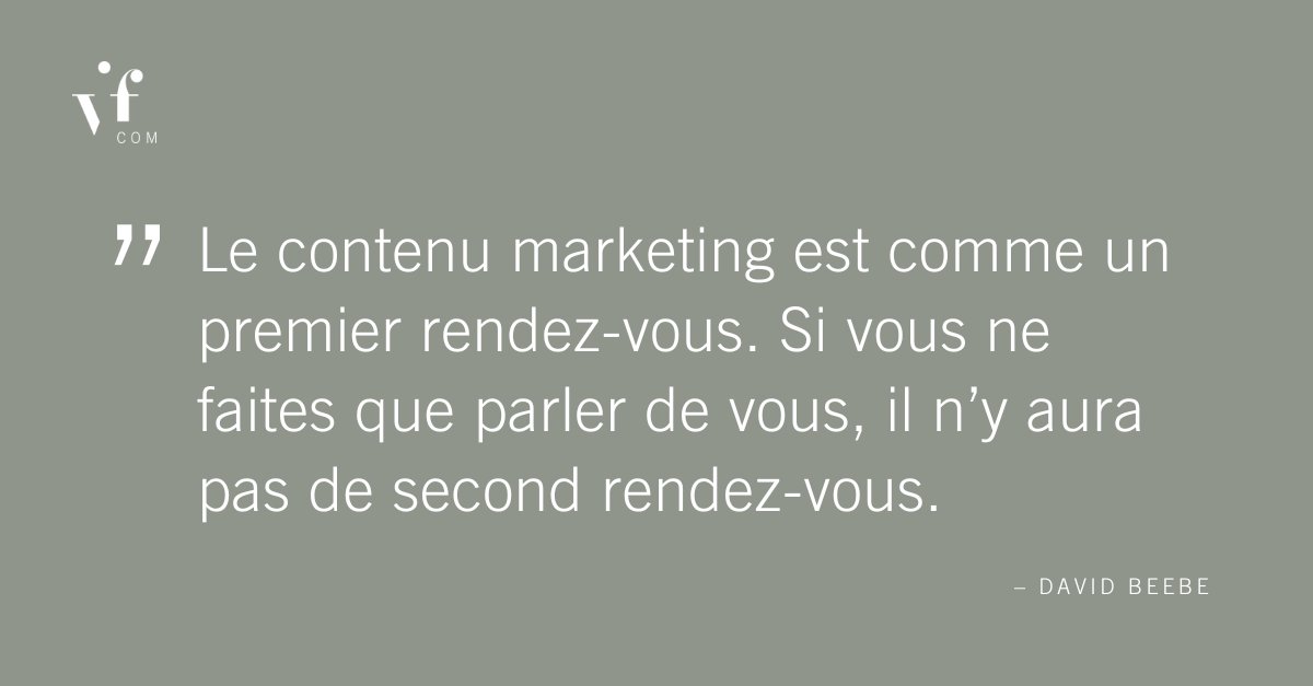 Citation du vendredi : Il est important de créer un contenu qui résonne avec le public plutôt que de se concentrer uniquement sur l'auto-promotion. Un rappel puissant que le marketing de contenu doit être engageant, utile et centré. #marketing #communication #contenu #citation