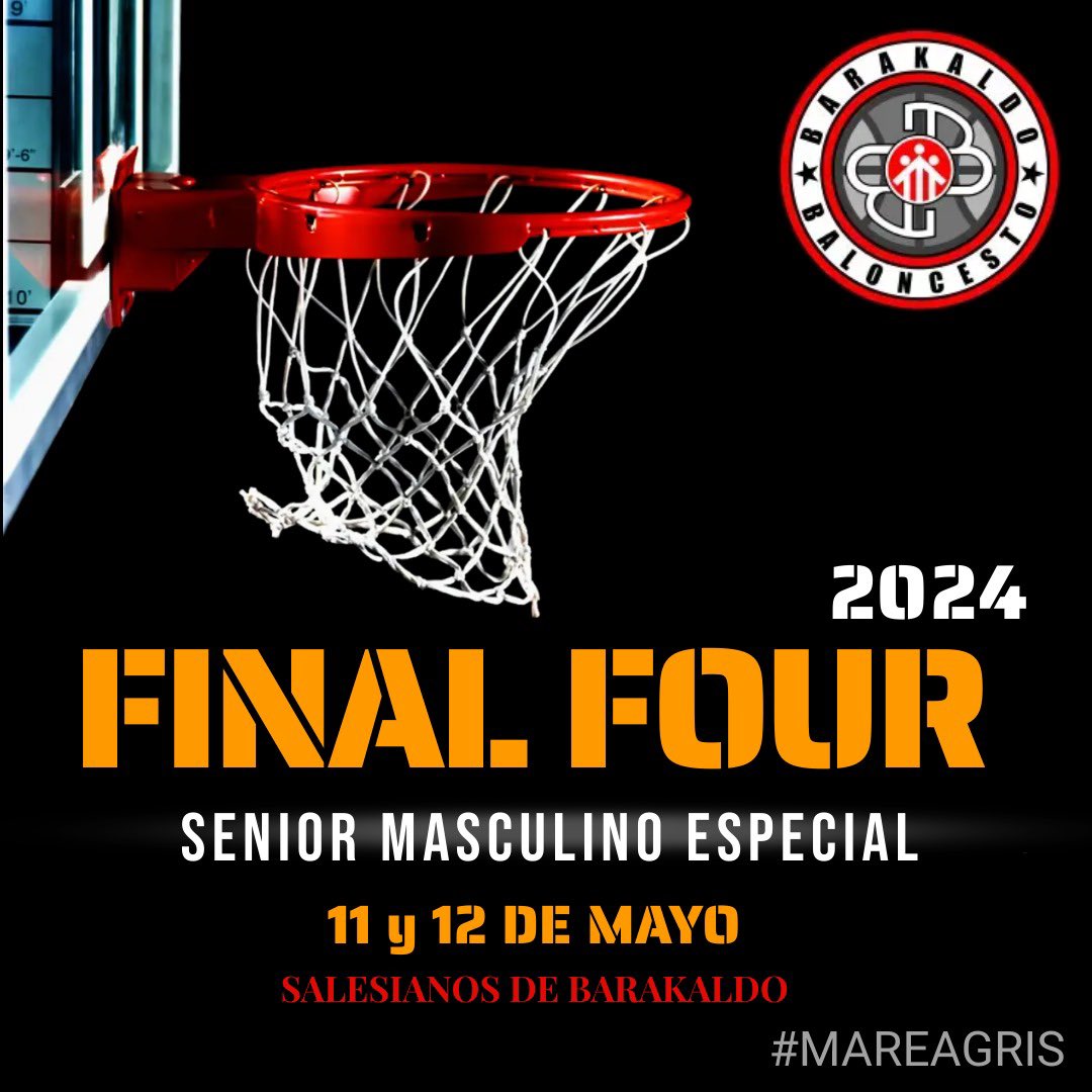 Un año más seremos Sede Oficial de la Final Four de Senior Masculino Especial, que se celebrará los días 11 y 12 de Mayo en nuestro pabellón de Salesianos de Barakaldo. Queremos repetir y, ¿por qué no?, hacer más grande lo del año pasado. ¡Vente a animar a los nuestros!