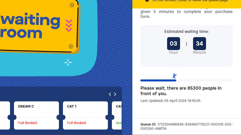 stprlight's tweet image. open jaswar tds 3 udh masuk queue antrian, only selfpayment fee 350k/tix