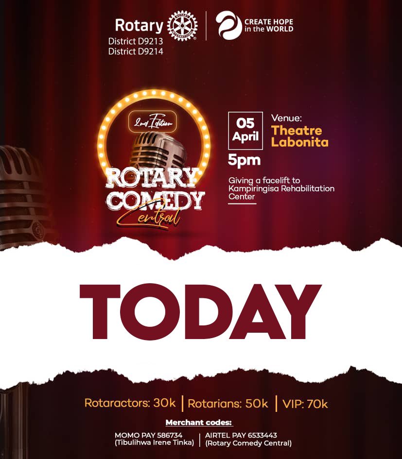 Welcome to #RotaryComedyCentral24