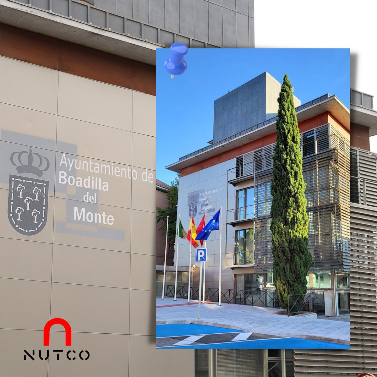 🗣 NUTCO también se ha desplazado en estos días a Boadilla del Monte (Madrid). Nos hemos podido reunir con el personal municipal para dar continuidad a los proyectos vigentes con la administración. ¡Visita nuestra web y conoce todos nuestros servicios! 🌐nutco.es