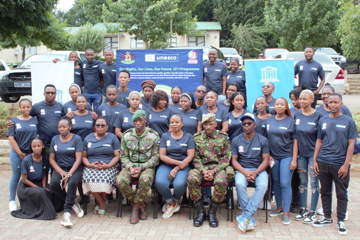unescoROSA's tweet photo. @unescoROSA joins #Lesotho in celebrating her bicentennial this April.
We continue supporting access by young people to quality #ComprehensiveSexualityEducation and #SRH services through the #O3project.
April theme: Improved access to health care.
@NishaIndica @UNLesotho https://t.co/PsGdOPSB6l
