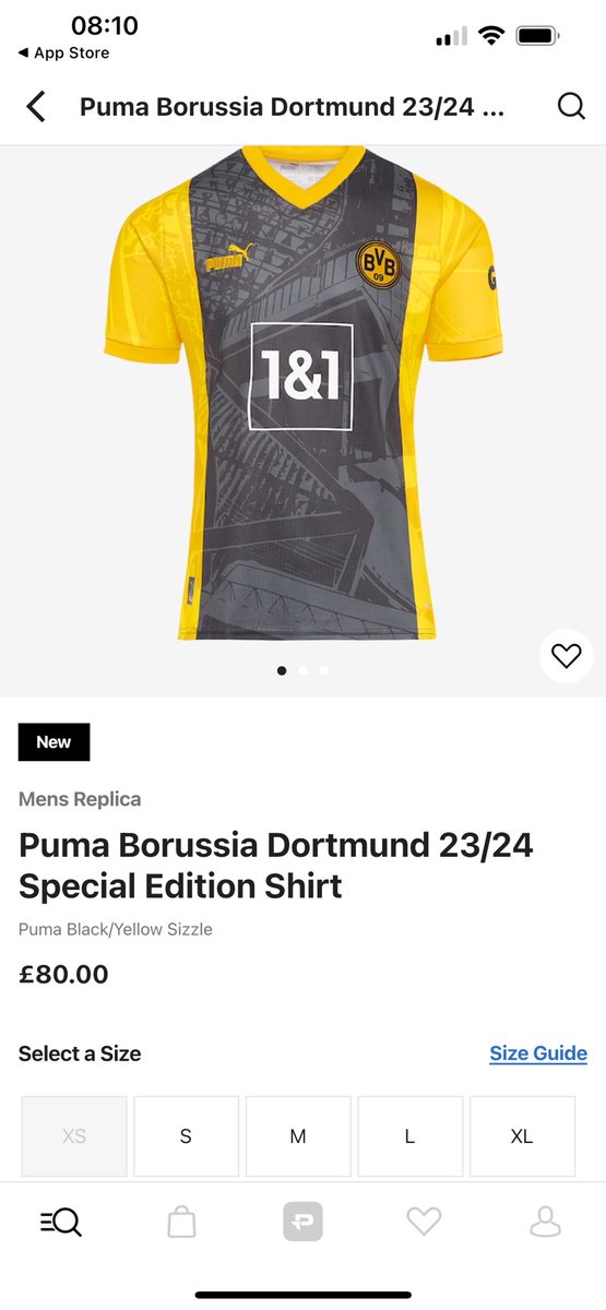 Heads up you can get the new Dortmund shirt on @ProD_Soccer via the app!