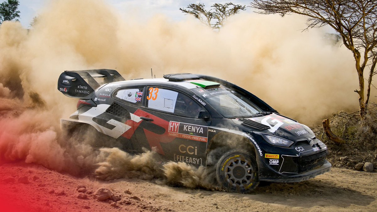 TOYOTA GAZOO Racing, GR YARIS Rally1 HYBRID ile WRC’nin en zorlu rallilerinden biri olan Safari Rallisi’ni 4. Kez üst üste kazandı 💪🏼 Bu başarıyla birlikte Toyota, Markalar Şampiyonası’nda zirveye çıktı.