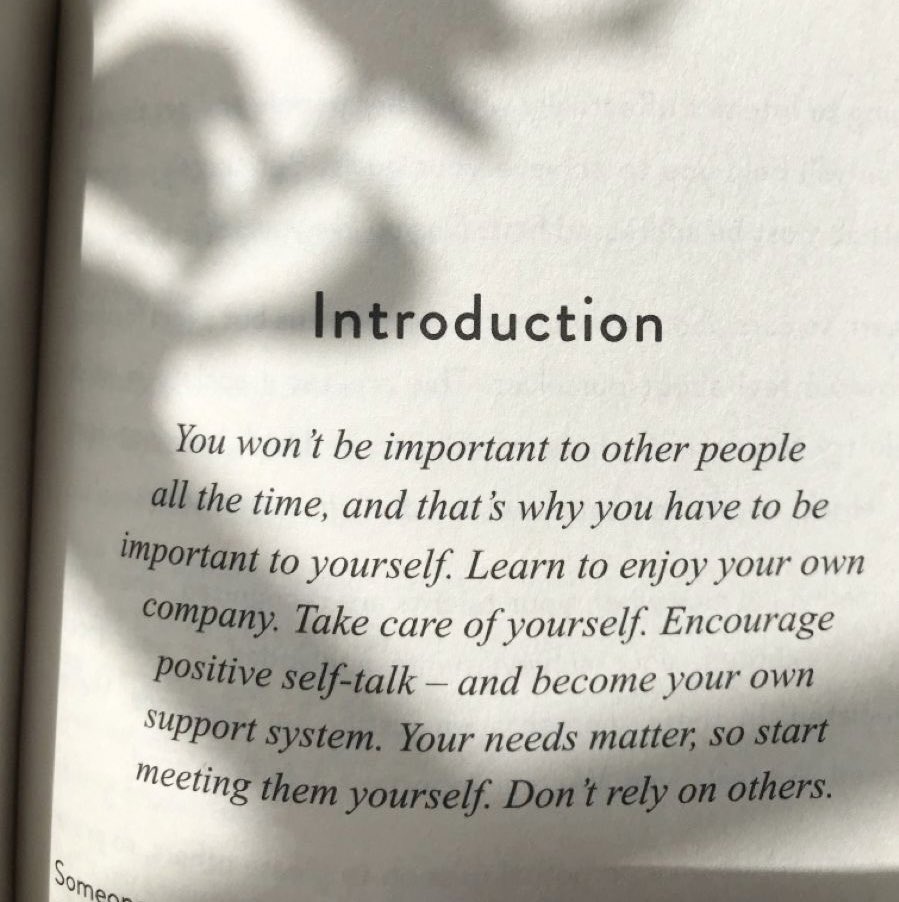 become your own support person
